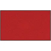 vidaXL Tapis d'entrée Autre Rouge et Noir 90 x 150 cm