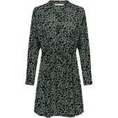 ONLY Robe-chemise 'ONLCory' sapin / noir