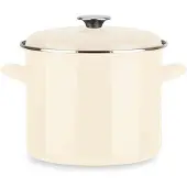 Baumalu Catering - - Pour tous feux y compris induction - émail 26 x 20 cm - Couleur ivoire