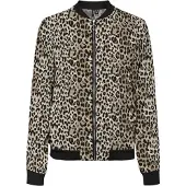 Vero moda Veste mi-saison beige / marron / noir