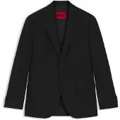 HUGO Veste de costume Modern en laine mélangée stretch