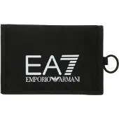 EA7 unisex. 7X000284_AF19722 Portefeuille Core noir (OSFA), Casuel, Polyester