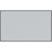vidaXL Tapis d'entrée Gris et Noir 90 x 150 cm Polypropylène et vinyle