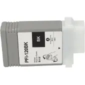PrintAbout Cartouche compatible pour Canon PFI-120BK - Noir