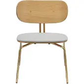 UMAGE Curious Chaise de Salon Sterling | Brass