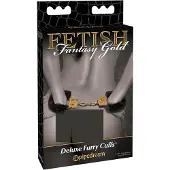 Pipedream Fetish Fantasy Gold - menottes peluche - noir