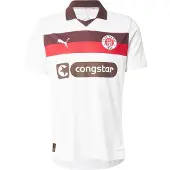 Puma Maillot 'FC St. Pauli 25/26' marron / rouge / noir / blanc