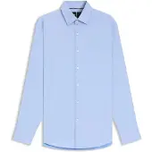 BOSS Chemise Slim en twill stretch performant