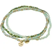 Pilgrim Bracelet 'Indigo' turquoise / or / vert / menthe