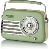 Haeger Radio Portable Rb-gre.001a