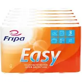 Fripa Rouleau de cuisine Easy, 3 plis, blanc brillant, Essuie-tout, Blanc