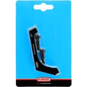 Elvedes Flat Mount/post Mount Adaptateur d'étrier de frein à disque arrière Pour vélo Noir 160 mm Noir 160 mm