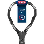 ABUS 7807f/110 Bk Chain Lock Argenté 1100 mm