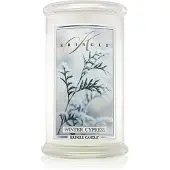 Kringle Candle Winter Cypress bougie parfumée 624 g