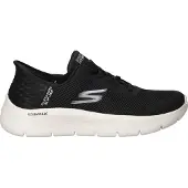 SKECHERS Baskets basses 'Slip-Ins: GO WALK Flex - Grand Entry' noir chiné