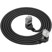 ACT DA7951, 1.5 m, Cat6a, U/FTP (STP), RJ-45, RJ-45, Noir
