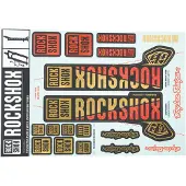RockShox Decal Kit Troy Lee Designs Doré 35 mm