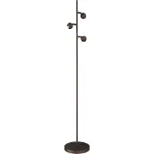 Masterlight Lampe de pied à 3 lumières Talana Cacao brun