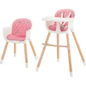Kinderkraft High chair Sienna rose