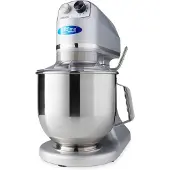 Maxima - Mélangeur planétaire Gastro - 7 l - Jusqu'à 2 kg de pâte - Argenté