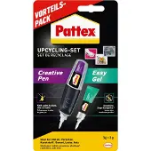 Pattex Colle instantanée Upcycling Set Creative Pen + Easy Gel détail (3 ml)
