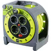 Masterplug Proxt Case Reel - Unité De Distribution Secteur - Ca 125/250 V - 4 Connecteur(S) De Sortie - Europe
