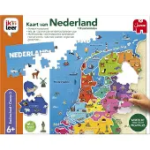 Jumbo I learn Ik Leer - Kaart Van Nederland