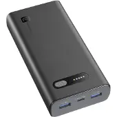Cellularline PBFAST01PD20000K banque d'alimentation électrique Lithium-Ion (Li-Ion) 20000 mAh Noir