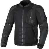Macna Veste textile pour moto Macna Raddic Solid, noir, M