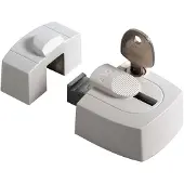 Axa 3015 Raam veiligheidsoplegslot gelijkliggend wit - 3015-00-98/G