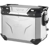 Givi Trekker Outback Evo Smart Cam-side 44l Side Case Argenté