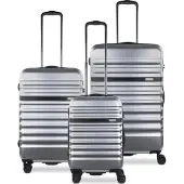 Bugatti Ensemble de bagages 'Corium' argent