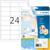 Herma Premium - étiquettes en papier plastifiées mates autocollantes permanentes - 240 étiquette(s)