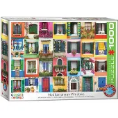 Eurographics Puzzle Mediterranean Windows - 1000 pièces