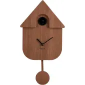 Karlsson Horloge murale moderne Cuckoo Bois foncé
