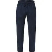 Schiesser Pantalon de pyjama ' Mix + Relax ' bleu nuit