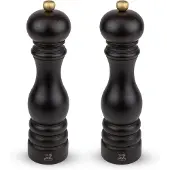 Peugeot Paris Duo De Moulins À Poivre Et À Sel Manuels Bois Chocolat 22 Cm - 8,75