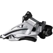 Shimano Deore Fd-m618lx6 Front Derailleur Argenté 2 x 10s