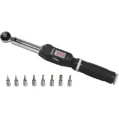 Eltin Digital 1/4´´ 5-50nm Torque Wrench Argenté