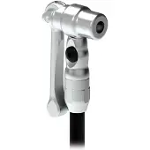 Lezyne Raccord Presta Pro Pump Head Argenté