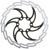 BRN Double Ground Brake Disc Argenté 180 mm