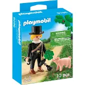 Playmobil 9296 Ramoneur avec cochon porte-bonheur