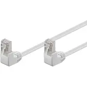 Goobay Câble F/UTP Cat 5e coudé -