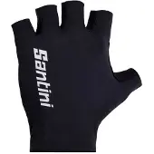 Santini 3d Short Gloves Noir L