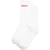 Wilson Chaussettes Crew Logo 3 Unités