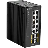 D-Link Managed Indus Poe 14 Port Noir One Size / EU Plug 220V
