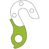 BRN Model 93 Derailleur Hanger Argenté