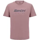 Santini Short Sleeve T-shirt Rose XL