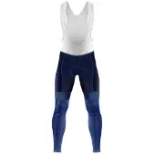 Otso Wide Winter Bib Tights Bleu S Homme