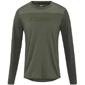 Cube Pro Tm Long Sleeve Enduro Jersey Vert M Homme